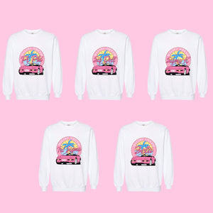 Malibu Barbie Sorority Sweatshirt