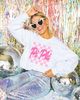 Pink Checkers Sorority Sweatshirt