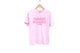 Panhellenic Council with Position Smiley Pink Tee