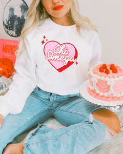 Retro Love Sorority Sweatshirt