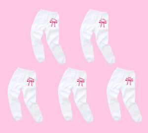Pink Bow Sweatpants