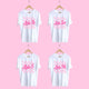 Pink Checkers Sorority Tee