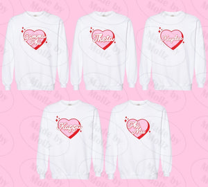 Retro Love Sorority Sweatshirt