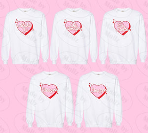 Retro Love Sorority Sweatshirt