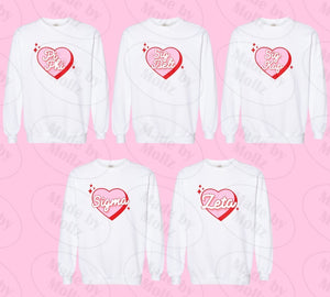 Retro Love Sorority Sweatshirt