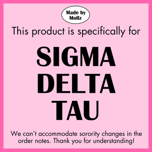 SDT- Greek Letters and Script Tee