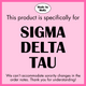 SDT- Patchwork Sorority Crewneck Sweatshirt