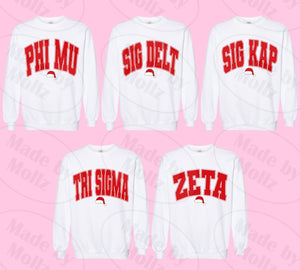 Santa Arch Sorority Sweatshirt