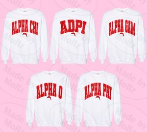 Santa Arch Sorority Sweatshirt