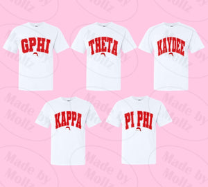 Santa Arch Sorority Tee