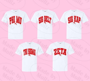 Santa Arch Sorority Tee