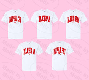 Santa Arch Sorority Tee
