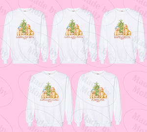 Santa's Little Helpers Sorority Crewneck Sweatshirt