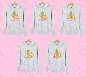 Santa's Little Helpers Sorority Hooded Sweatshirt