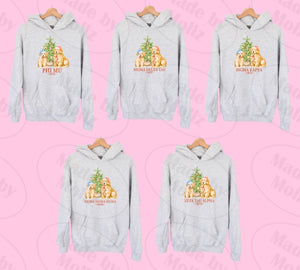 Santa's Little Helpers Sorority Hooded Sweatshirt