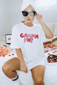 Handwritten Love Sorority Tee