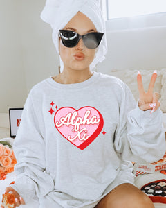 Retro Love Sorority Sweatshirt