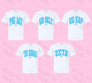 Snowflake Arch Sorority Tee