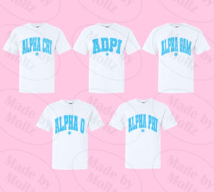 Snowflake Arch Sorority Tee