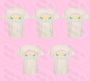 Tennis Club Sorority Tee