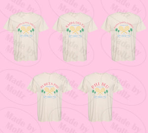 Tennis Club Sorority Tee