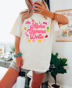 Summer Fun Sorority Tee