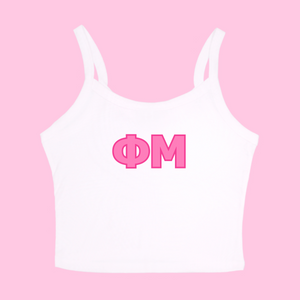 Greek Letters Sorority Tank