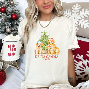 Santa's Little Helpers Sorority Tee