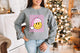 Pink Checkers Santa Sorority Sweatshirt
