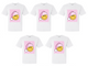 Pink Checkers Santa Sorority Tee