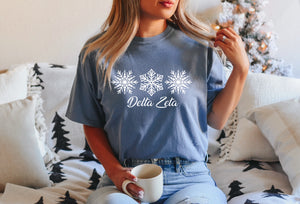 3 Snowflakes Sorority Tee