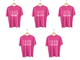 Established Year Outlined with Stars Sorority Tee