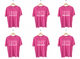 Established Year Outlined with Stars Sorority Tee