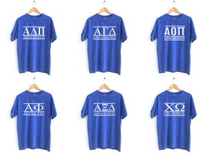 Classic Greek Letters Sorority Tees