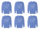 Mom's Script and Stars Sorority Sweatshirt