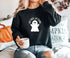 Spooky Ghost Halloween Sweatshirt