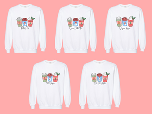 Christmas Coffees Sorority Sweatshirt