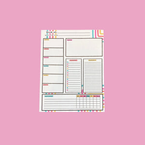 Vertical Weekly Planner