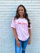 Loving Hearts Pink Sorority Tee