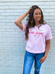 Loving Hearts Pink Sorority Tee