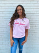 Loving Hearts Pink Sorority Tee