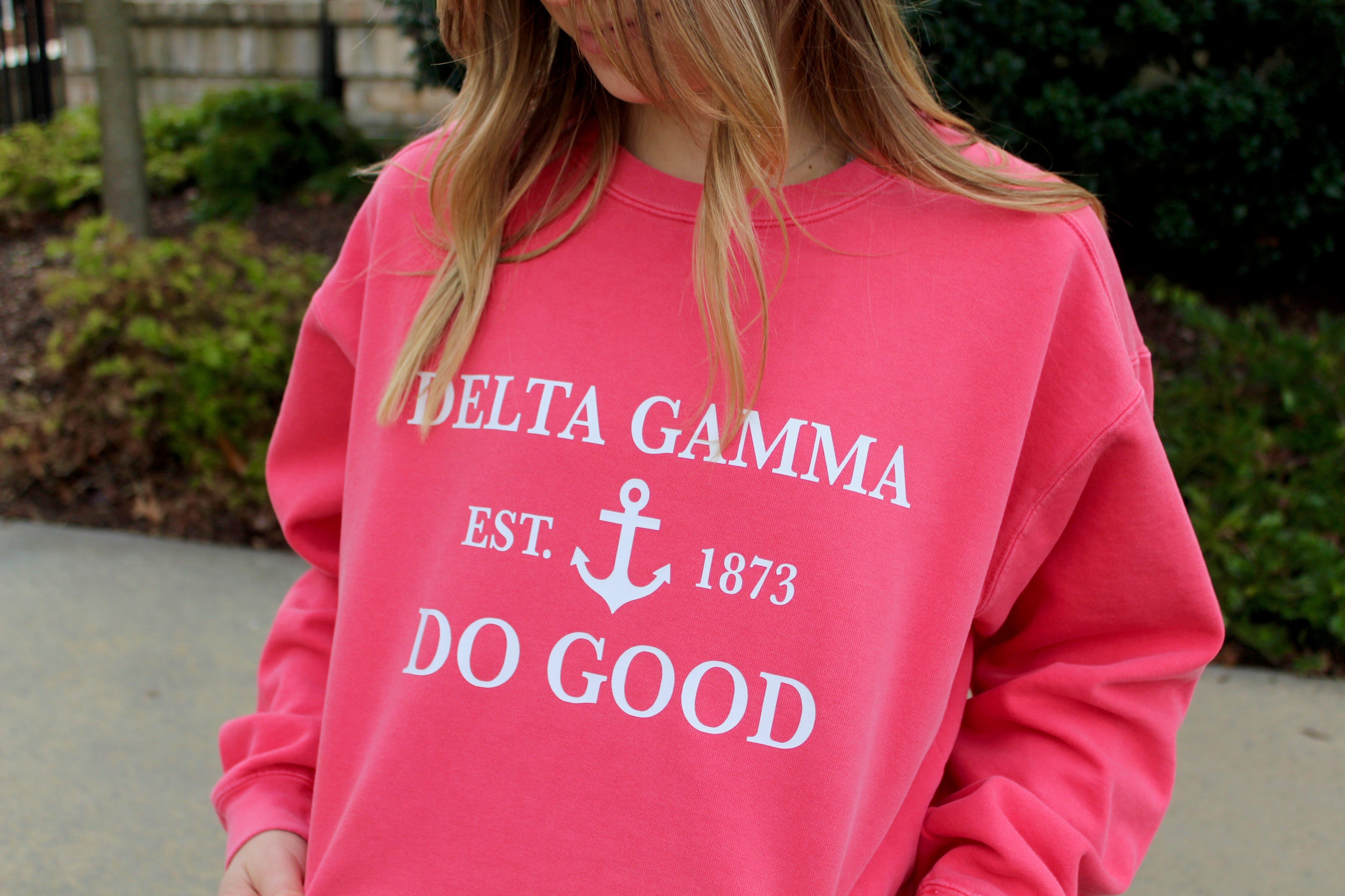 Symbol Crewneck Sorority Sweatshirt - Main Image