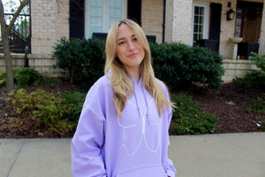 The Riley Hooded Sorority Sweatshirt