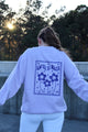 The Purple Harley Comfort Colors Sorority Sweatshirt