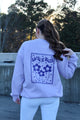 The Purple Harley Comfort Colors Sorority Sweatshirt