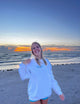 ADPi Smiley Blues Crewneck Sorority Sweatshirt