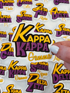 Hannah Inspired Sorority Sticker