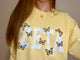 The Keely Comfort Colors Sorority Sweatshirt