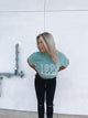 Established Year Outlined with Stars Sorority Tee