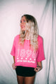 Established Year Outlined with Stars Sorority Tee